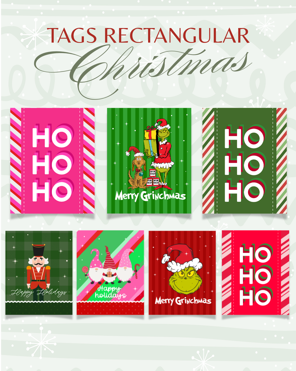 TAG CON RECTANGULARES