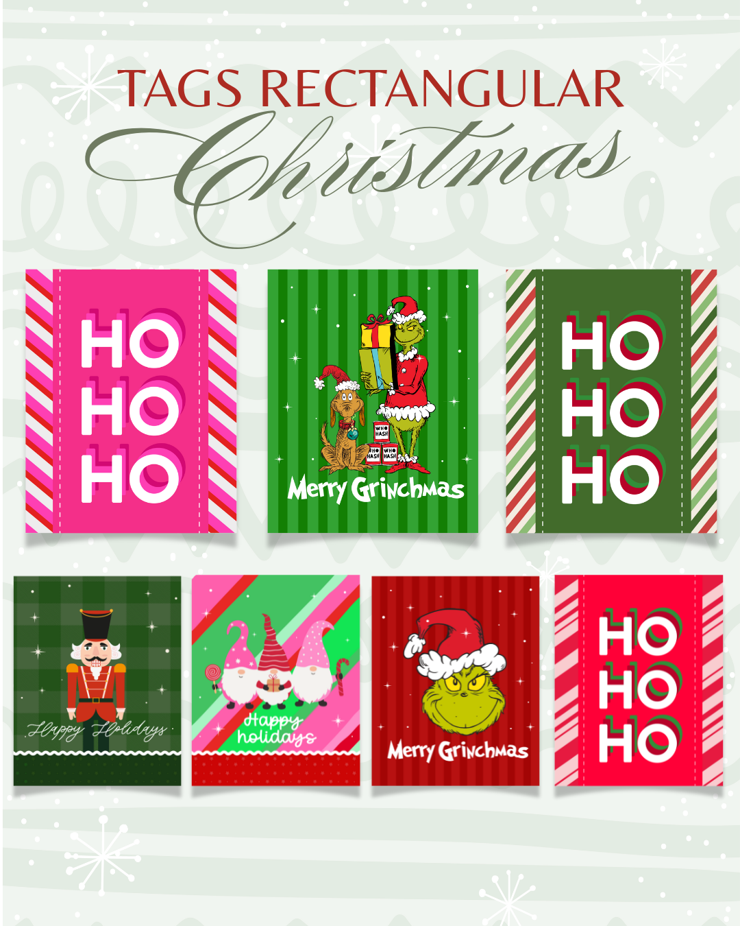 TAG CON RECTANGULARES