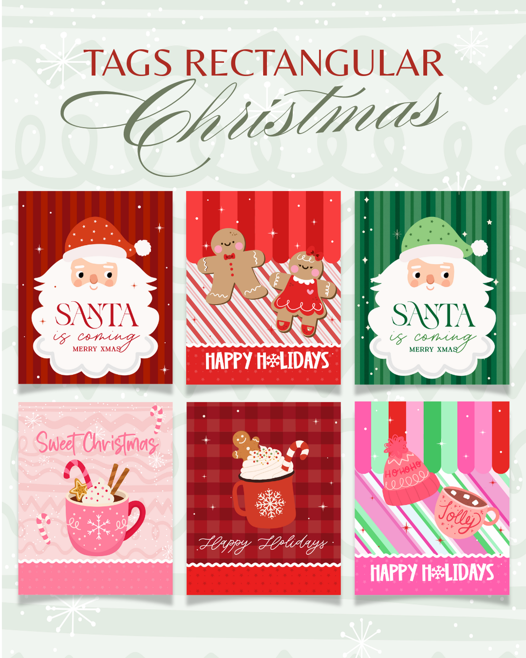 TAG CON RECTANGULARES