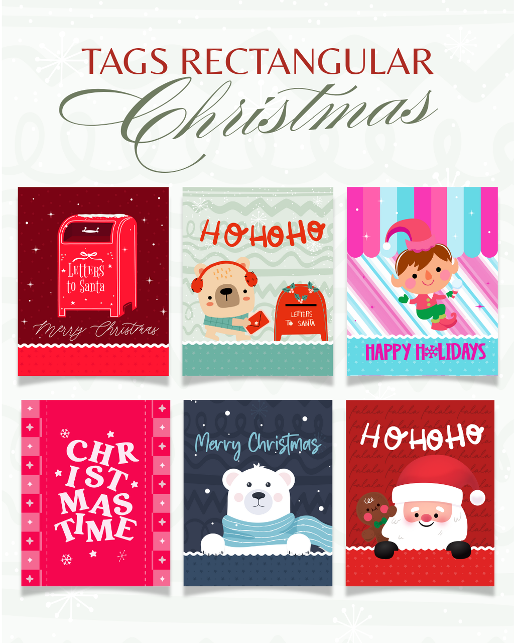 TAG CON RECTANGULARES